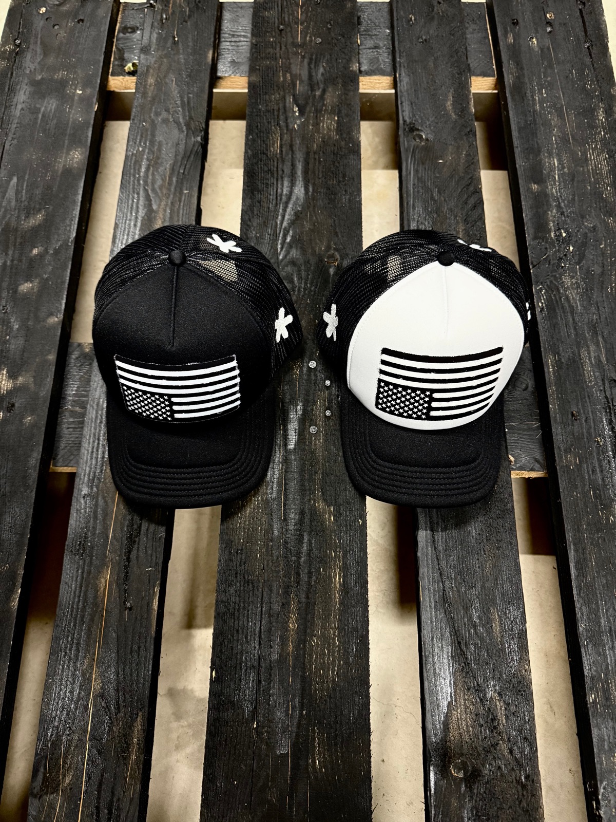 Ligne Free USA — trucker caps